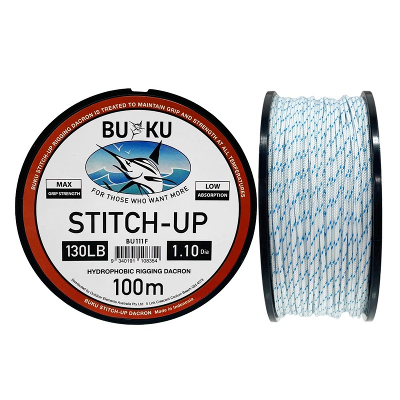 Buku Stitch-Up Hydrophobic Rigging Dacron 100m