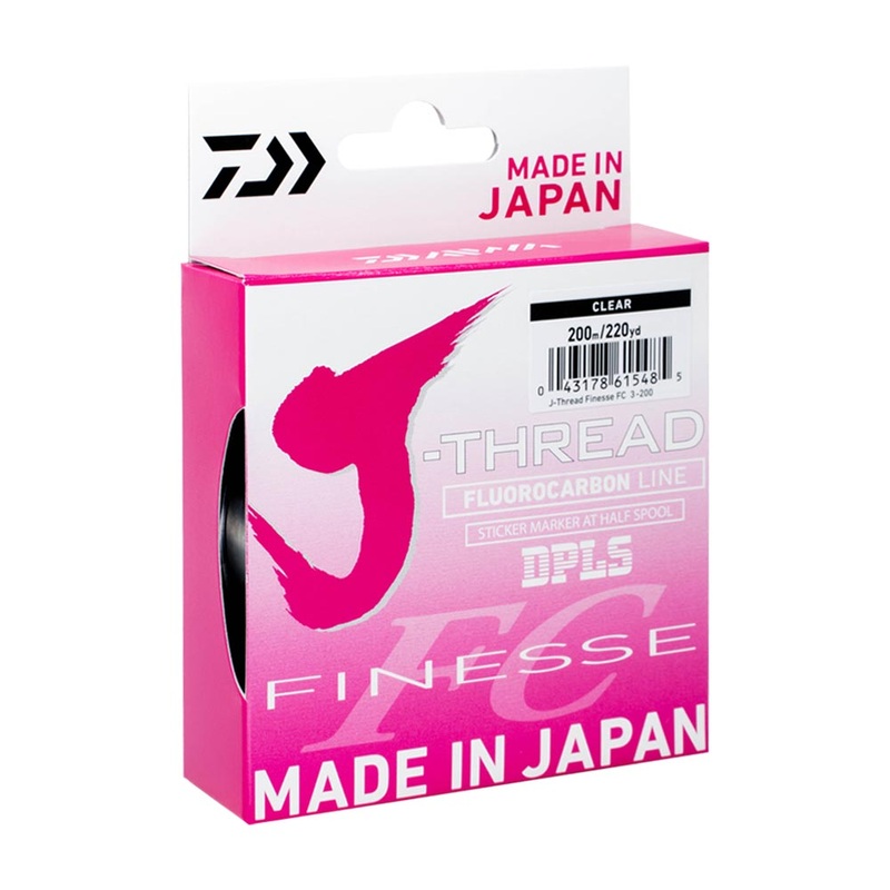 Daiwa J-Thread Finesse FC Fluorocarbon Line 200m