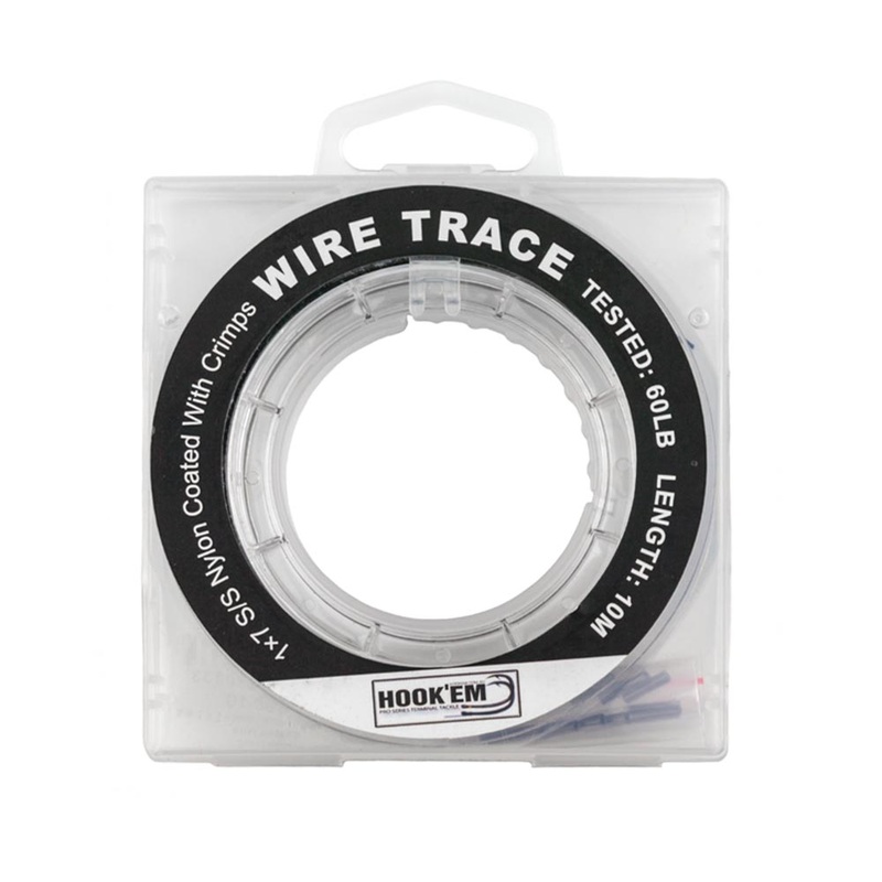 Hook’em Stainless Steel 7 Strand Wire Trace 10m