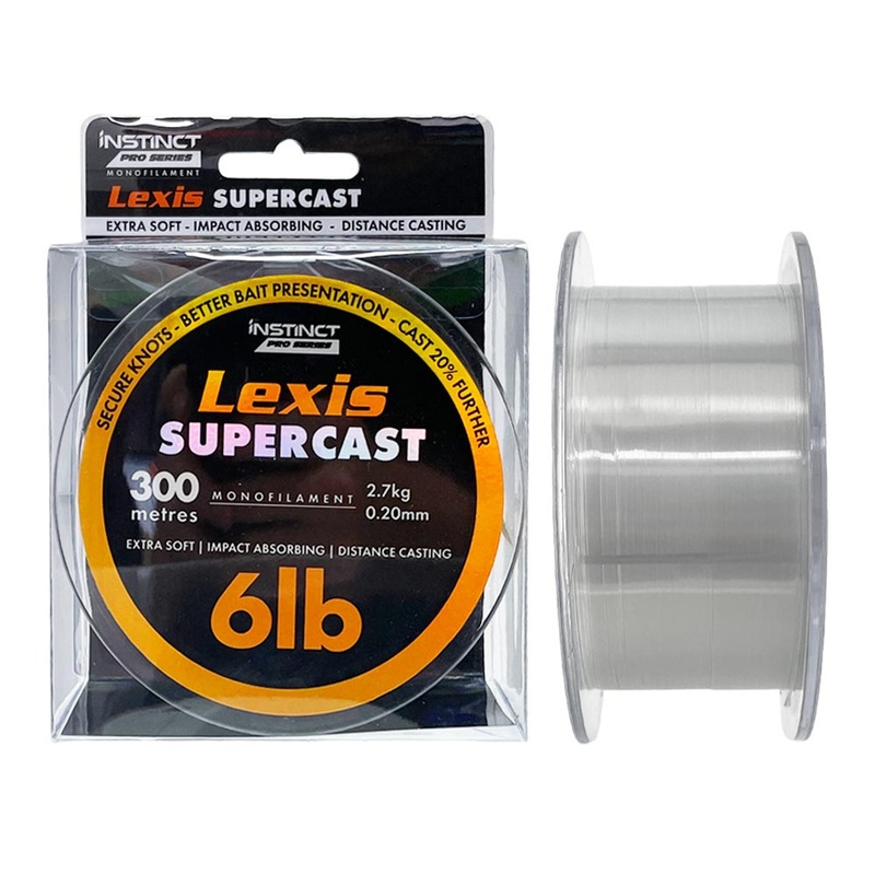 Instinct Pro Series Lexis Supercast Monofilament Line