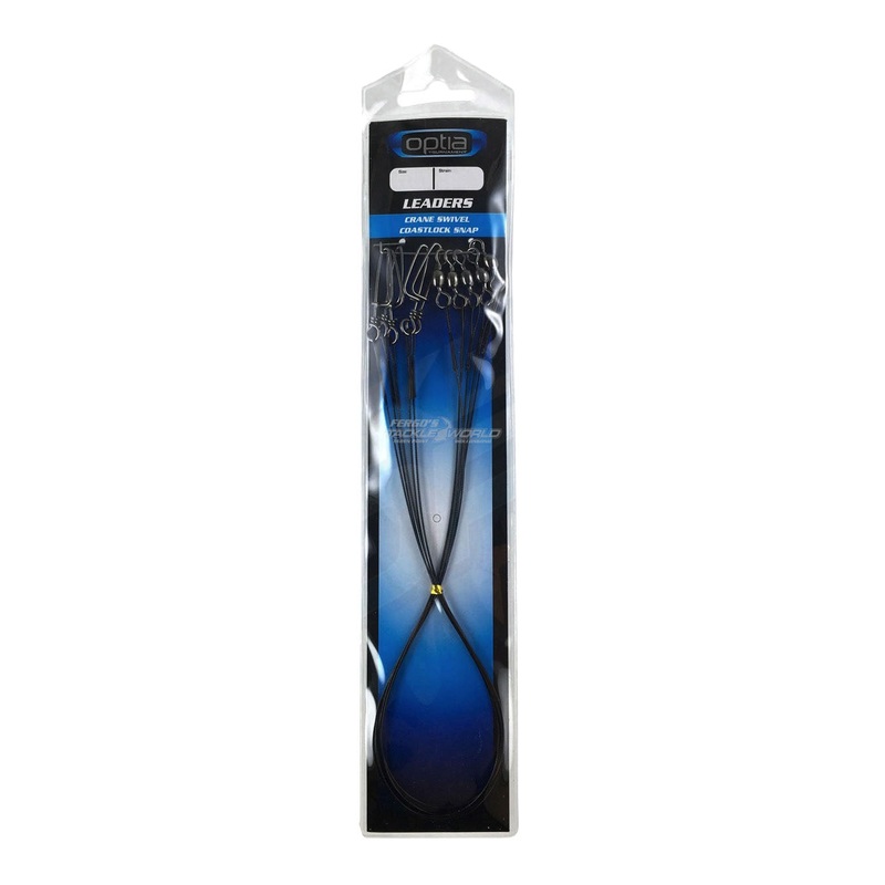 Optia Pre-Rigged Wire Leader|60lb|80lb|100lb|150lb