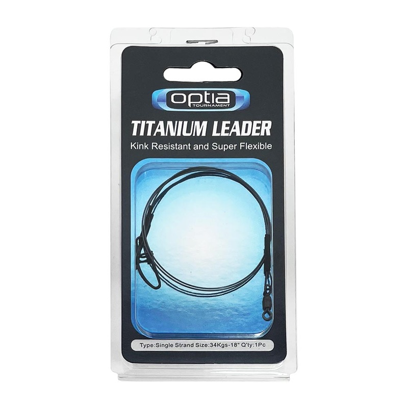 Optia Single Strand Titanium Leader