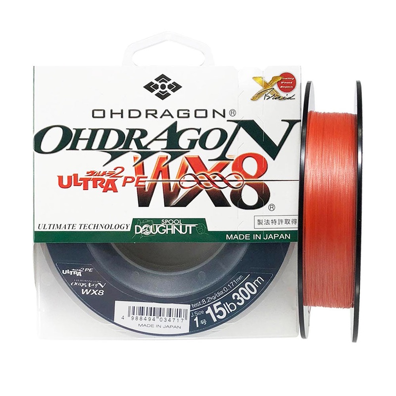 YGK OH Dragon Ultra PE WX8 Braid