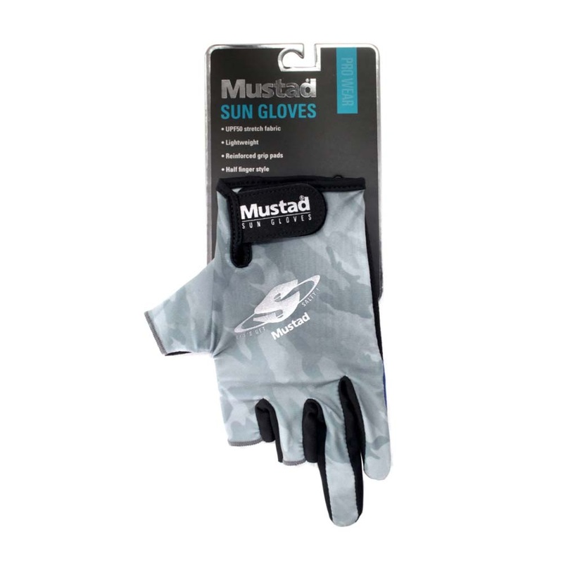 Mustad Sun Gloves|M|L|XL