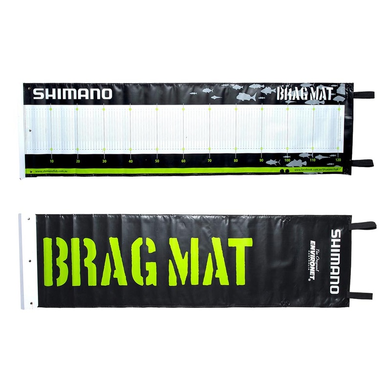 Shimano Brag Mat 1.2m Black/Green