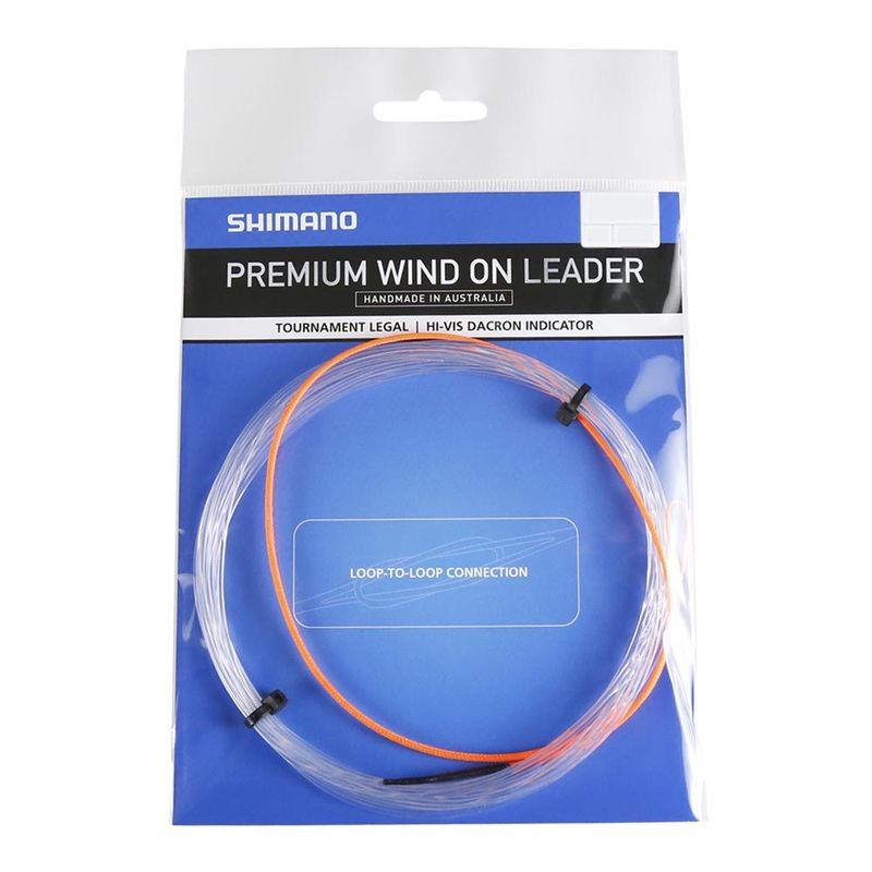 Shimano Wind-On Leader 20ft|60lb|80lb|100lb|150lb|200lb|300lb|400lb