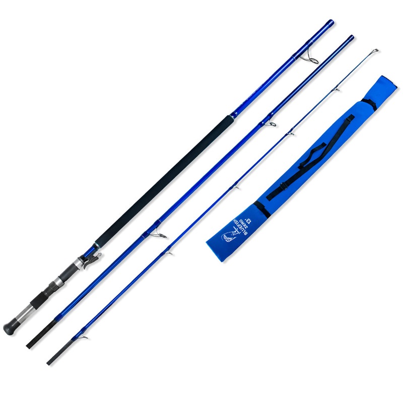Assassin Bluefish Zero 12′ PE 2-3 3pce Spin Surf Rod