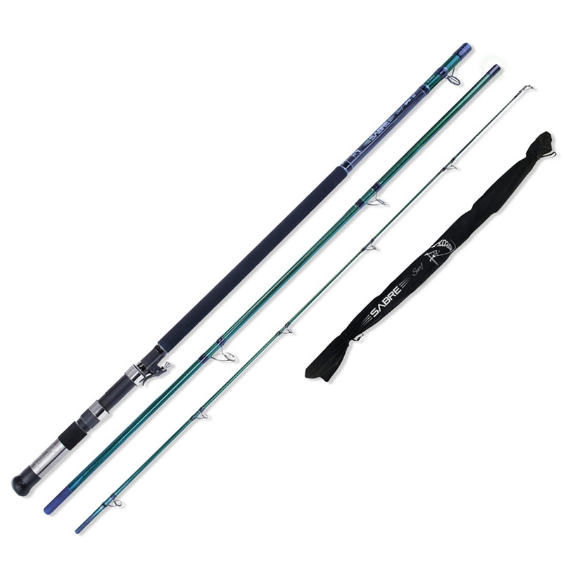 Assassin Sabre Surf 12′ PE 2-3 3pce Spin Rod