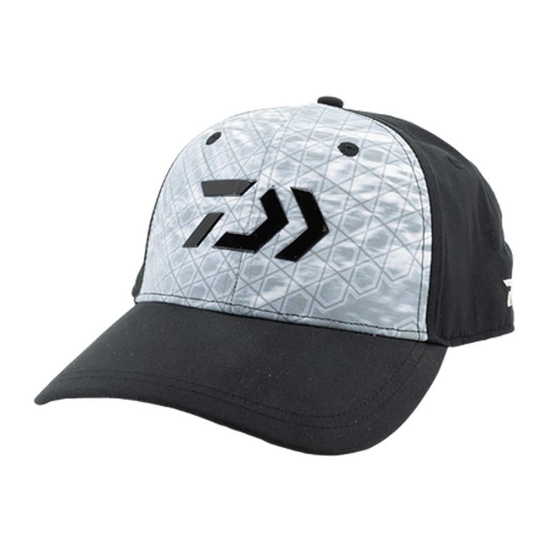 Daiwa Curved Brim Ripple Cap Grey
