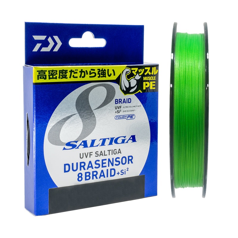 Daiwa Saltiga Durasensor X8 Chartreuse Braid 200m