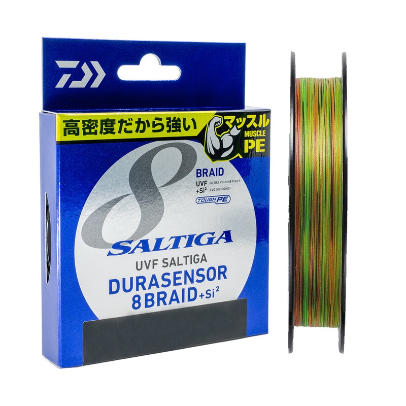 Daiwa Saltiga Durasensor X8 Multi-Colour Braid 300m