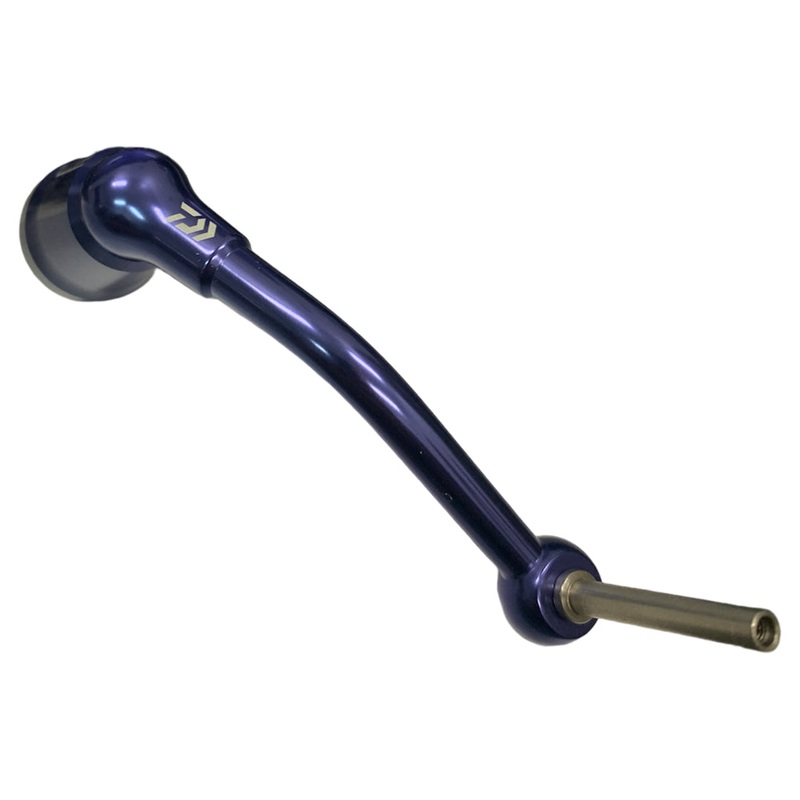 Daiwa Custom Project 65mm Swept Spinning Reel Handle Blue