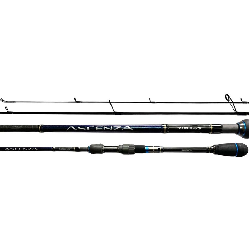Shimano Ascenza Spin Rods|742UL 1-3kg|722L 1-4kg|782L 1-4kg|802L 2-5kg
