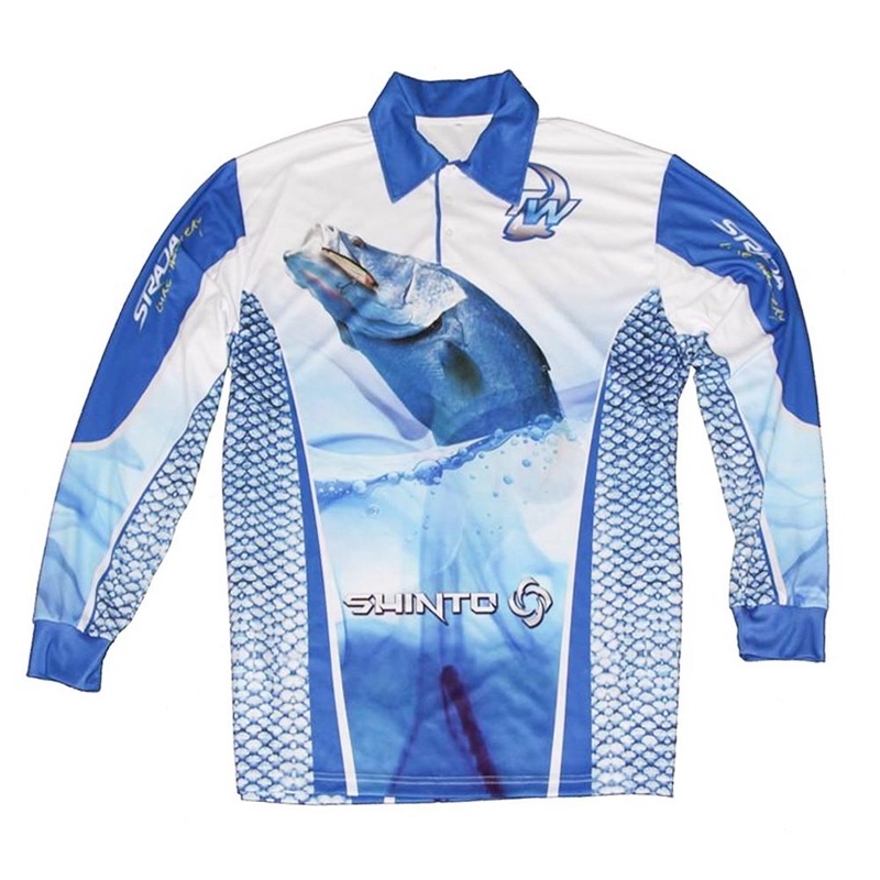 Tackle World Barramundi Adults Fishing Shirt