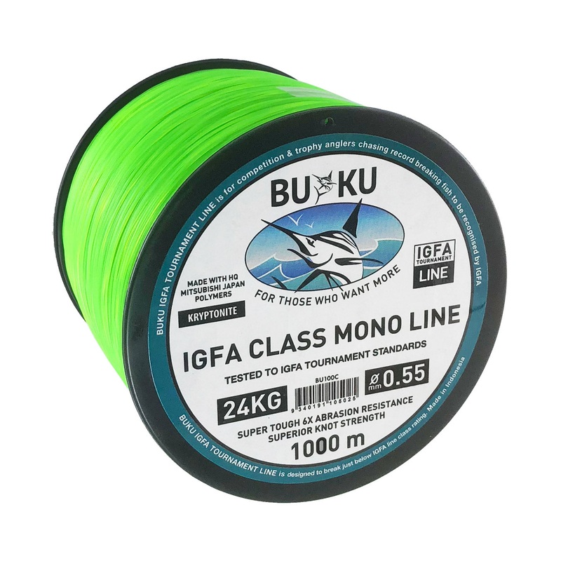 Buku IGFA Class Mono Kryptonite 1000m