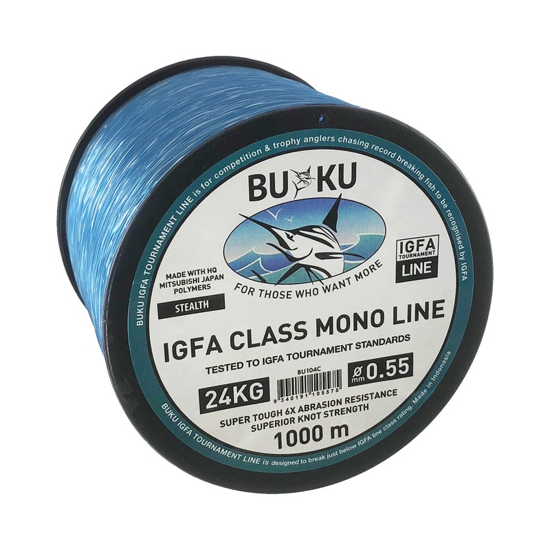 Buku IGFA Class Mono Stealth 1000m