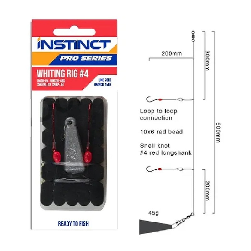 Instinct Whiting Rig Size 4