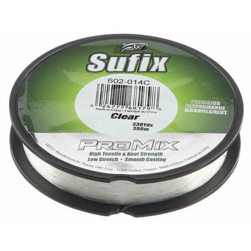 Sufix Pro Mix Clear Monofilament 330 Yards