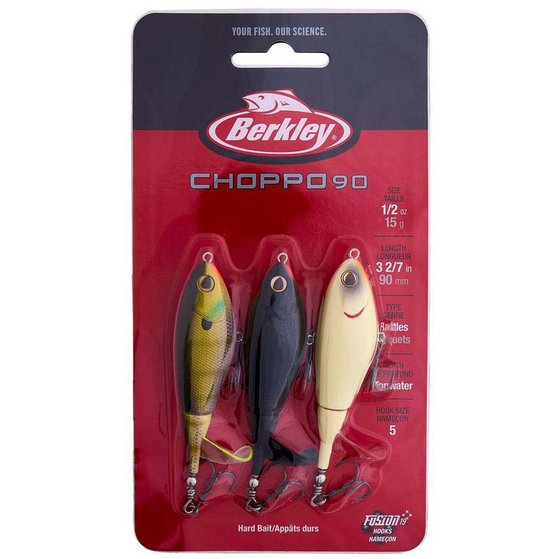Berkley Choppo 3 Pack Kit|Berkley Choppo 3 Pack Kit – 1/2 oz