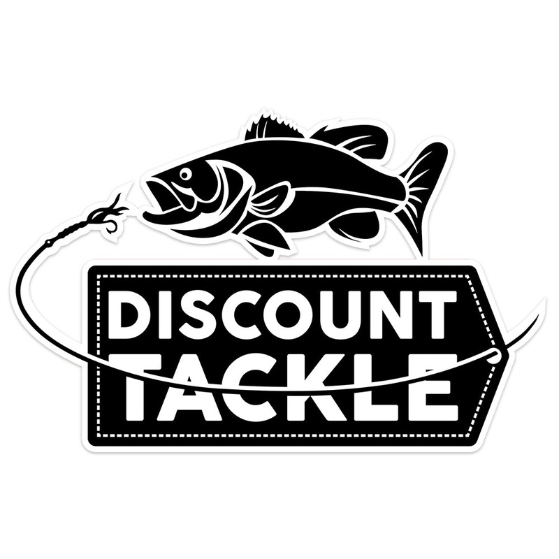 Discount Tackle Logo Decal|Small (6″ x 3.75″)|Medium (9″ x 5.75″)|Large (13″ x 8.25″)