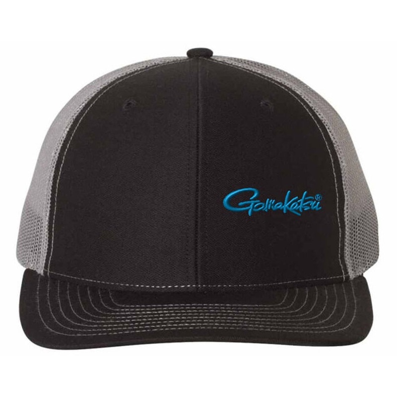 Gamakatsu Trucker Mesh Cap|Gamakatsu Trucker Hat Mesh Black/Charcoal