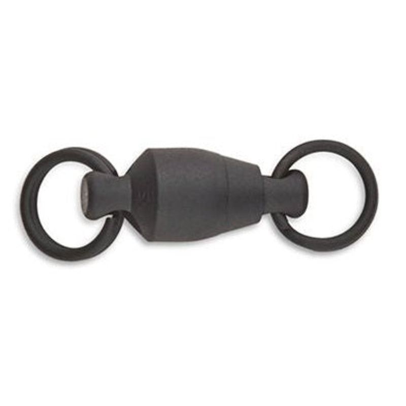 Sampo Ringed Swivel Black|1 – 10 pound – 3 pack|2 – 12 pound – 3 pack|3 – 15 pound – 3 pack|4 – 30 pound – 3 pack|5 – 50 pound – 2 pack|6 – 70 pound – 2 pack