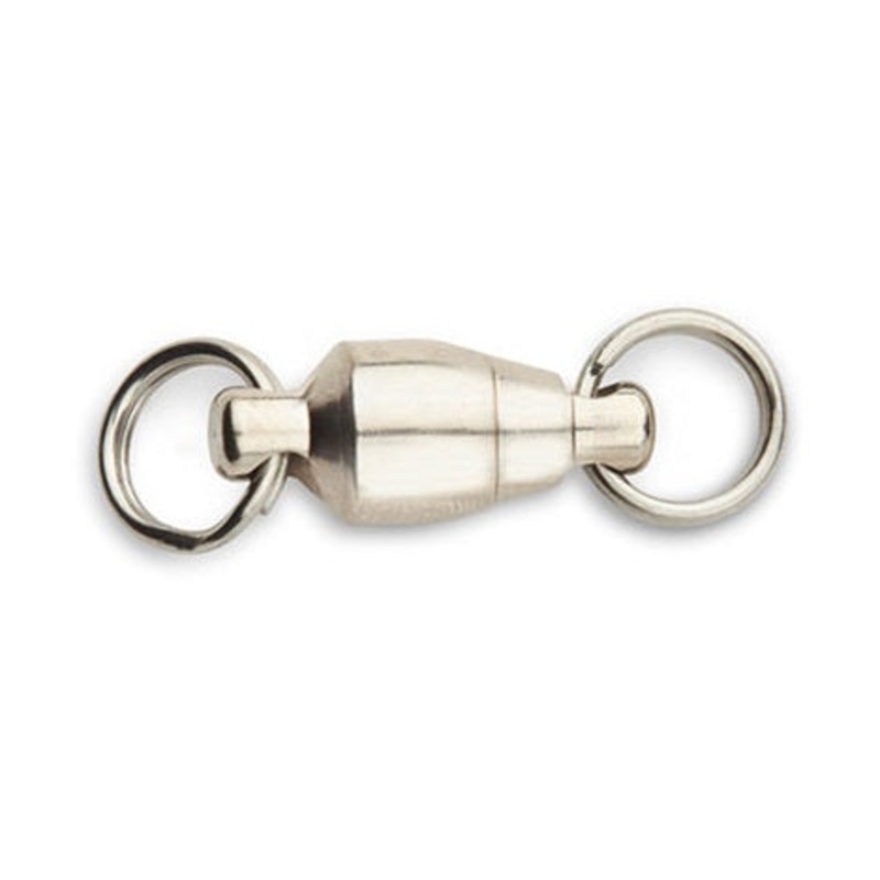 Sampo Ringed Swivel Nickel|1 – 10 pound – 3 pack|2 – 12 pound – 3 pack|3 – 15 pound – 3 pack|4 – 30 pound – 3 pack|5 – 50 pound – 2 pack|6 – 70 pound – 2 pack