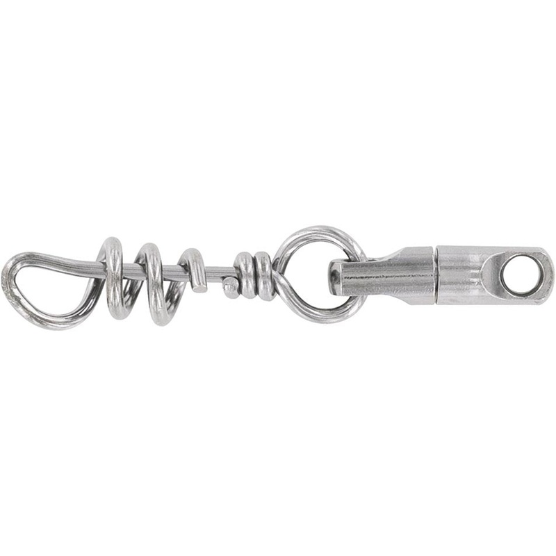 SPRO Brass Heavy Swivel w/Corkscrew – NS Black Finish