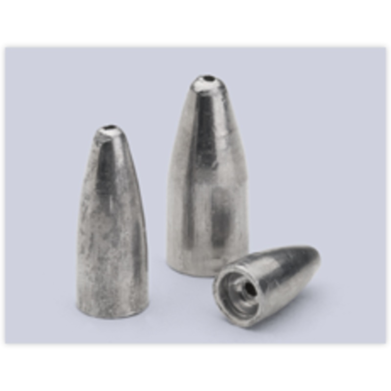BULLET WEIGHTS SLIP SINKERS|1/32 oz|1/16 oz|1/8 oz|3/16 oz|1/4 oz