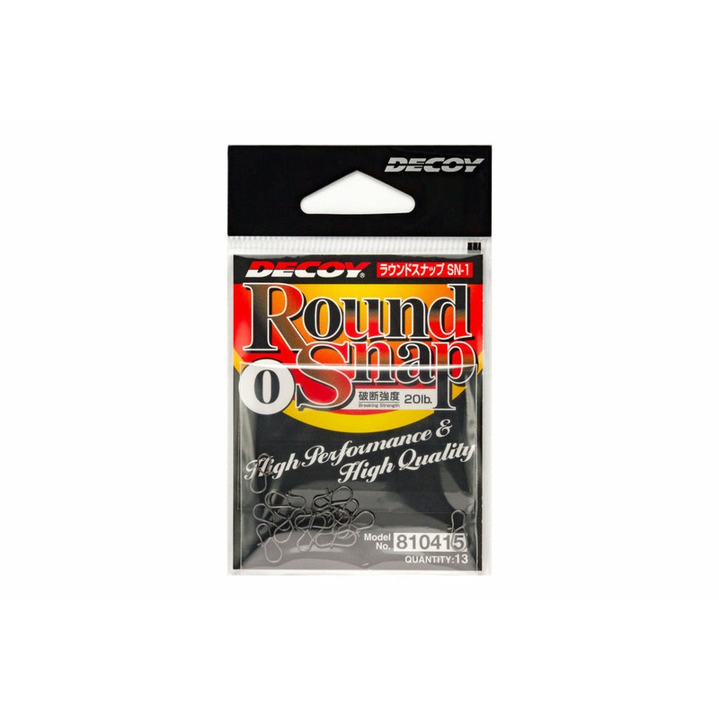DECOY SN-1 ROUND SNAP|000 (12 lb)|00 (18 lb)|0 (20 lb)|1 (22 lb)|1.5 (24 lb)|2 (30 lb)|13
