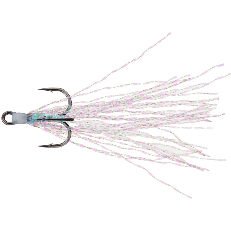 Megabass Tinsel Treble Hook Replacement Karashi Hooks – 2 Pack