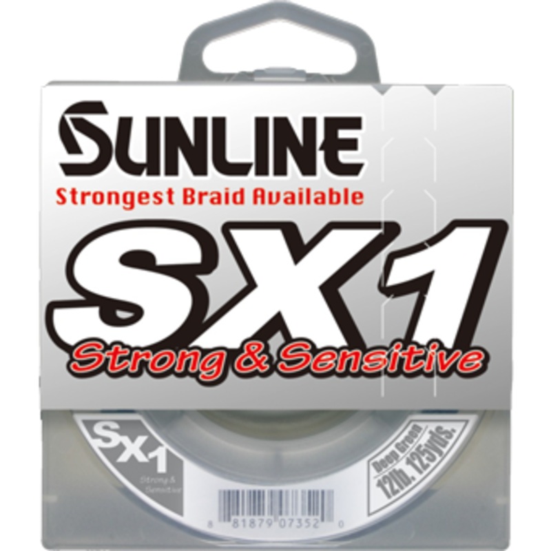 SUNLINE SX1 BRAID – GREEN|125 yard|600 yard|10LB.|12LB.|16LB.|20LB.|30LB.|40LB.|50LB.|8LB.
