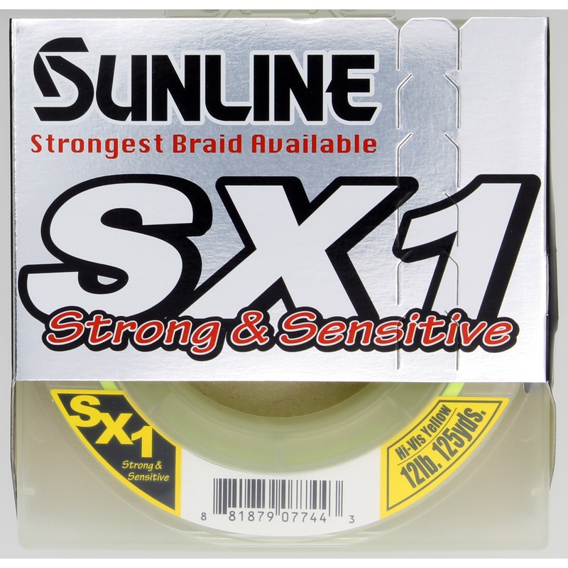 SUNLINE SX1 BRAID – HI-VIS YELLOW