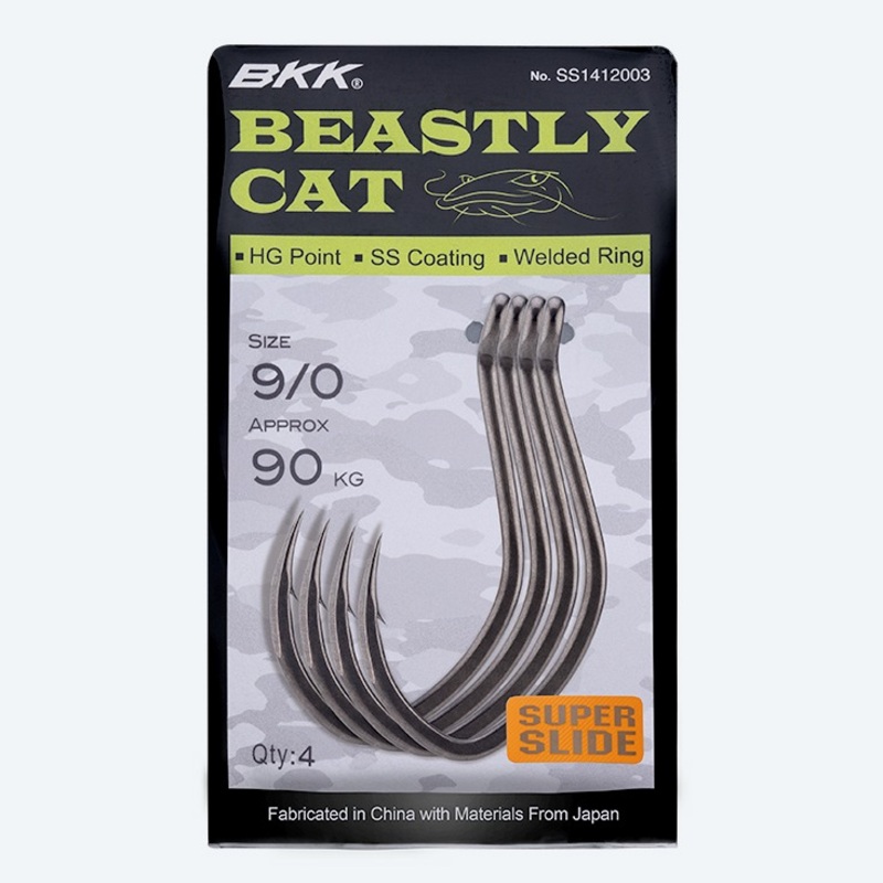 BKK HOOKS BEASTLY CAT HOOKS|Size 5/0 – 6pk|Size 7/0 – 5pk