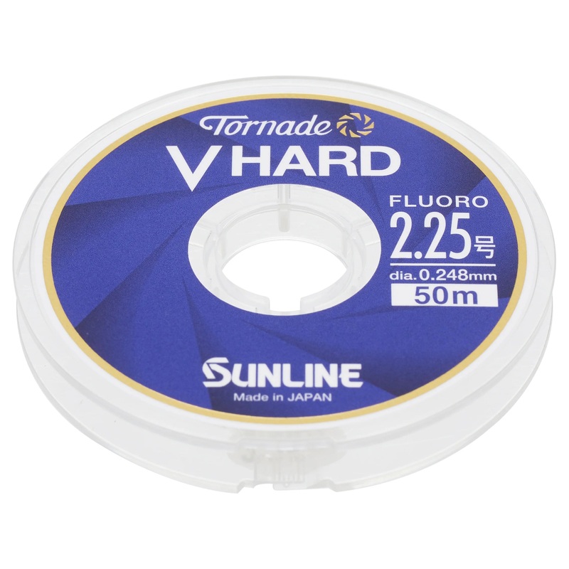 SUNLINE TORNADO V-HARD FC FLUOROCARBON LEADER – 54 yd