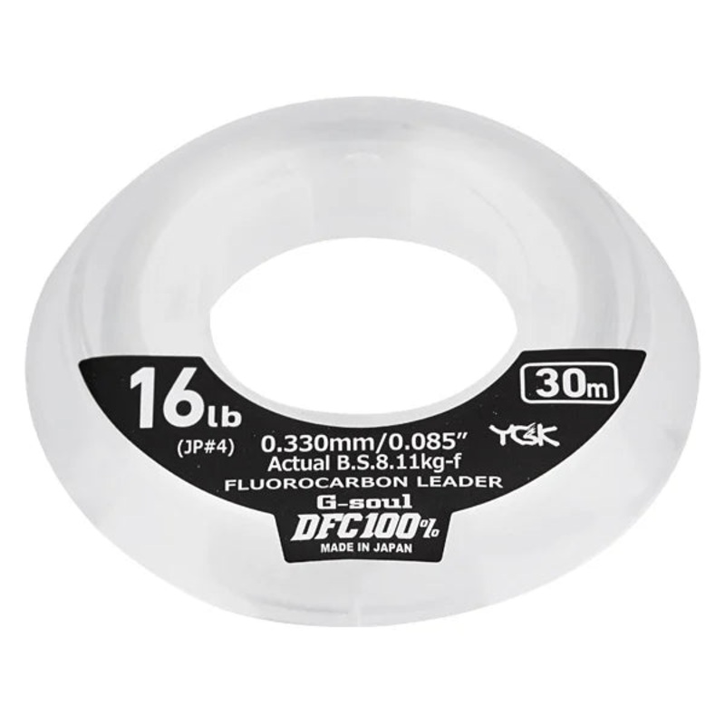 YGK DFC FLOUROCARBON LEADER|4 lb