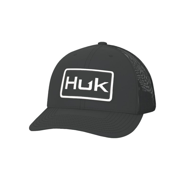HUK LOGO TRUCKER|Black