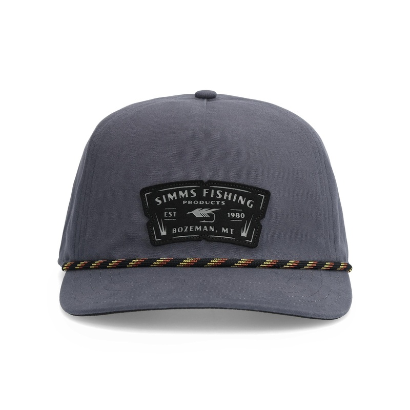 SIMMS DOUBLE HAUL ROPE CAP|Dark Gunmetal