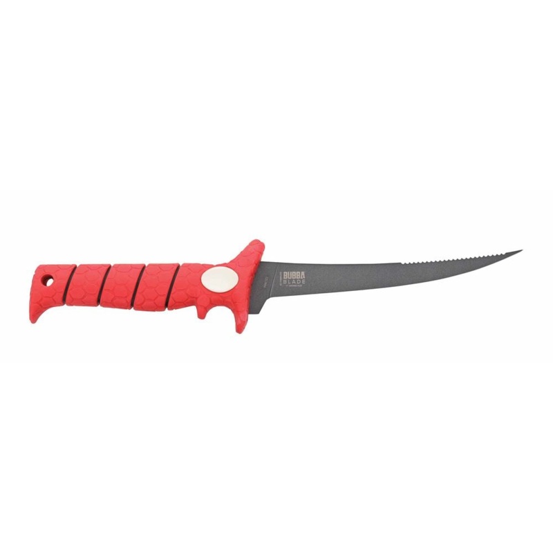 BUBBA 7 TAPERED FLEX SPINE SERRATED BLADE