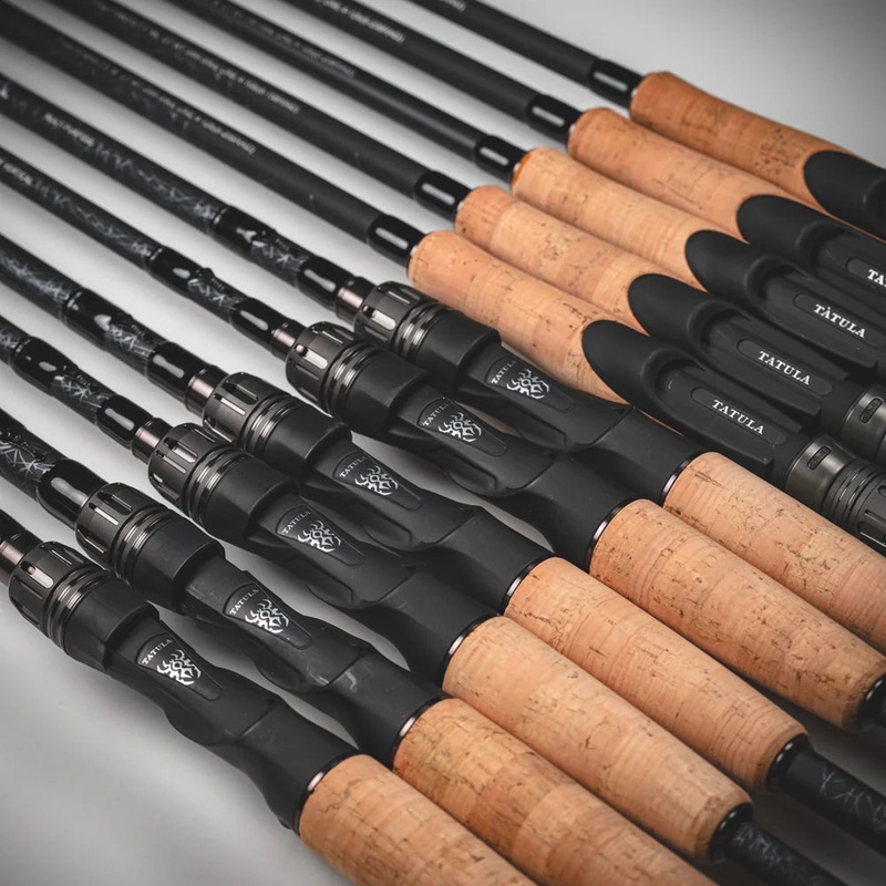 DAIWA TATULA BASS CORK SPINNING RODS 25′