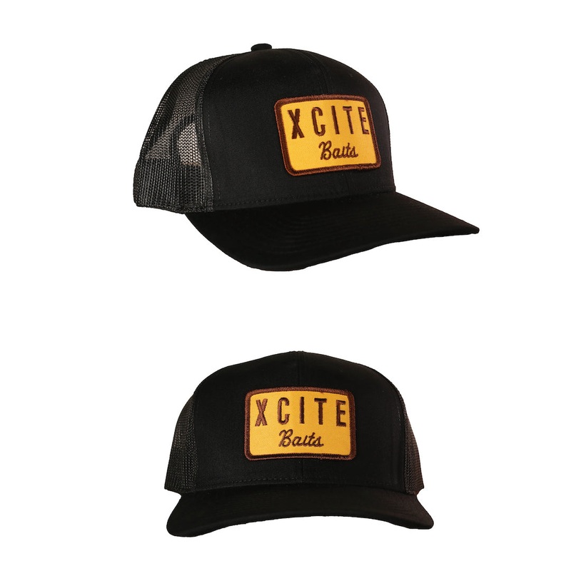 Black Mesh Patch Hat