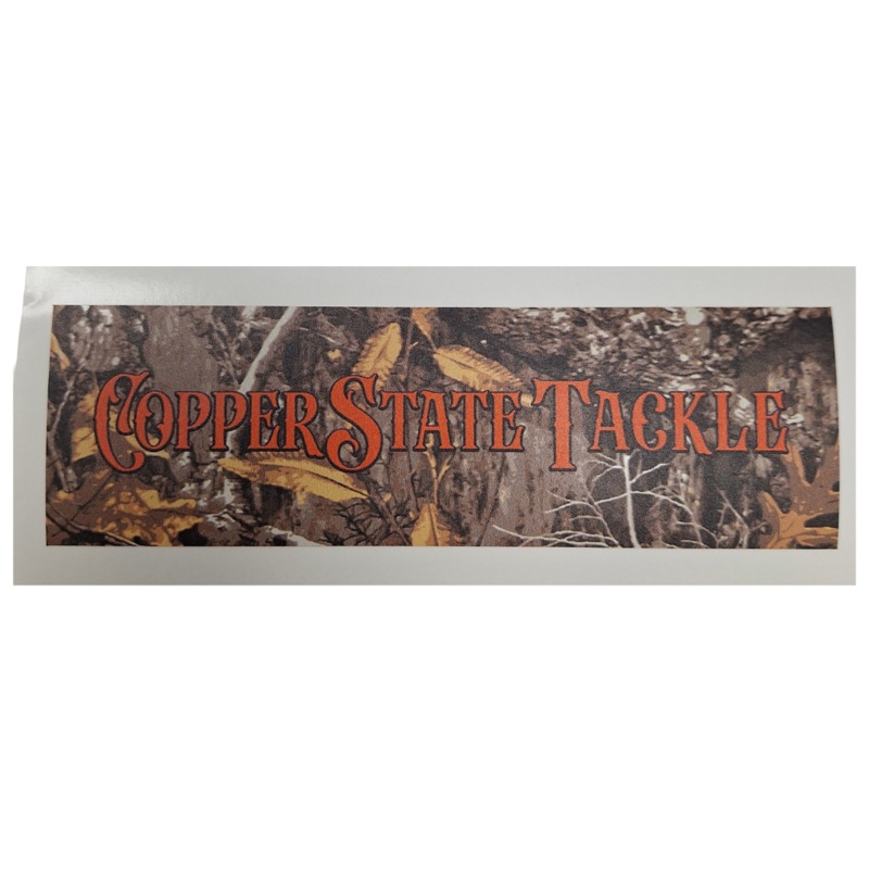 COPPERSTATE TACKLE VARSITY DROP STICKER