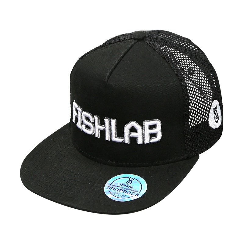 FishLab Trucker Mesh Hat|One Size|Black