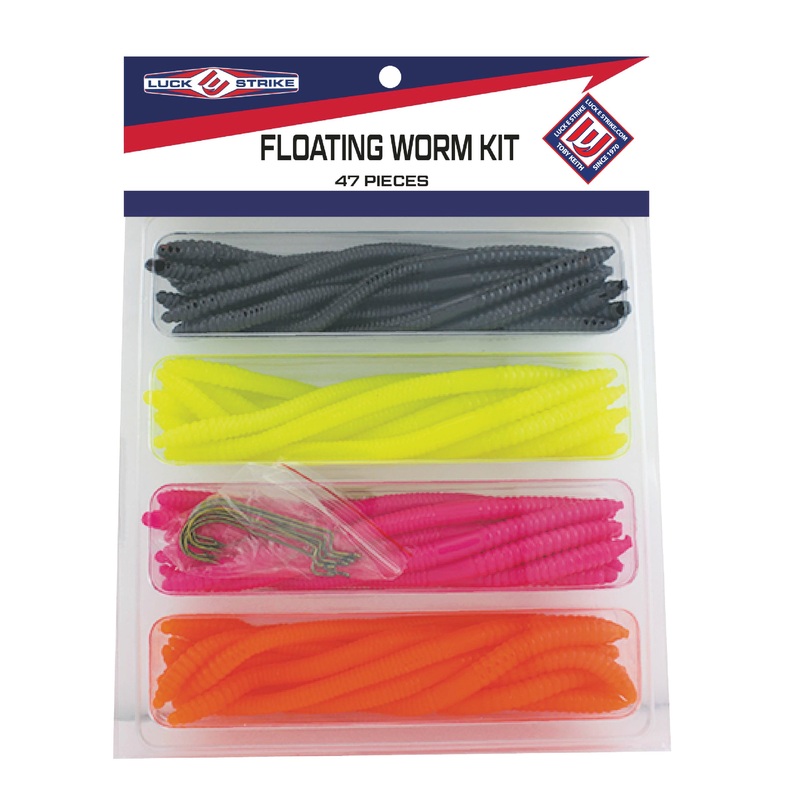 Floating Worm Kit, 47 piece