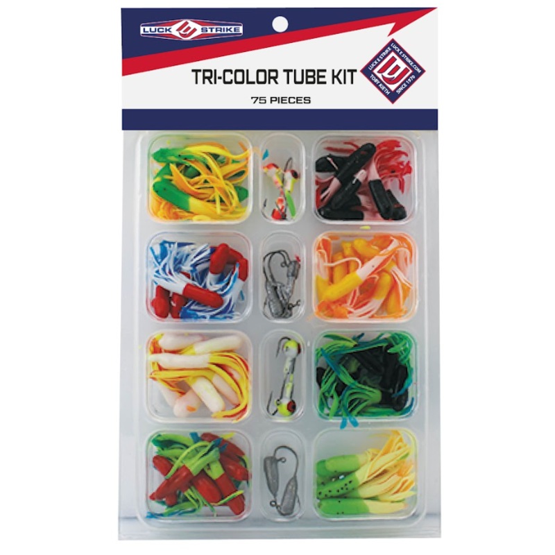 Tri-Color Tube Kit, 75 piece